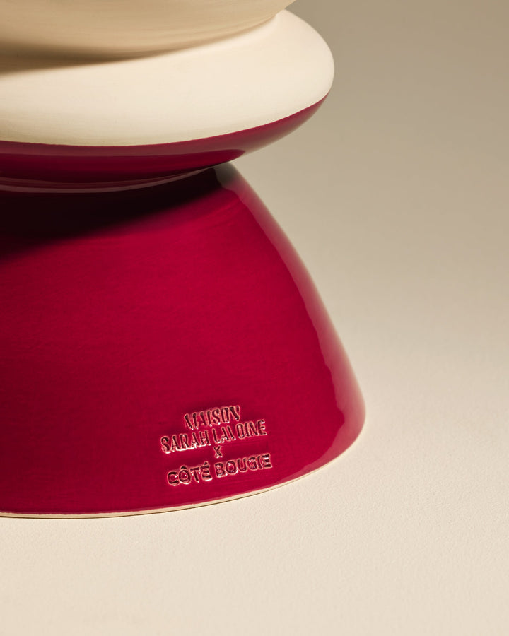 Bougie Tamtam - Carmin