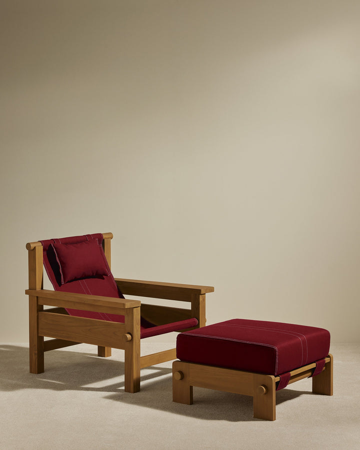 Fauteuil Graney - Carmin