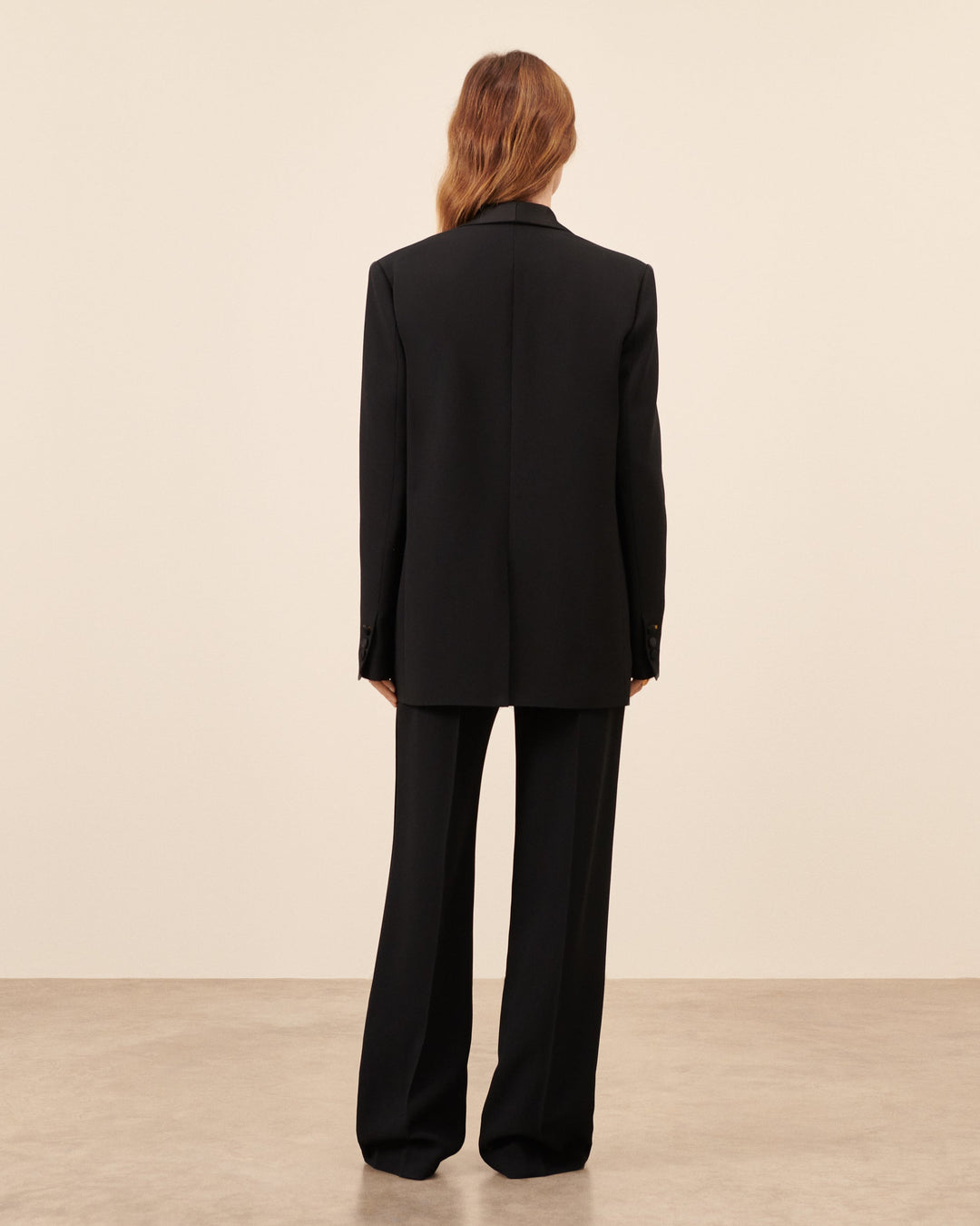 Pantalon Smoking à pince Iena - Noir