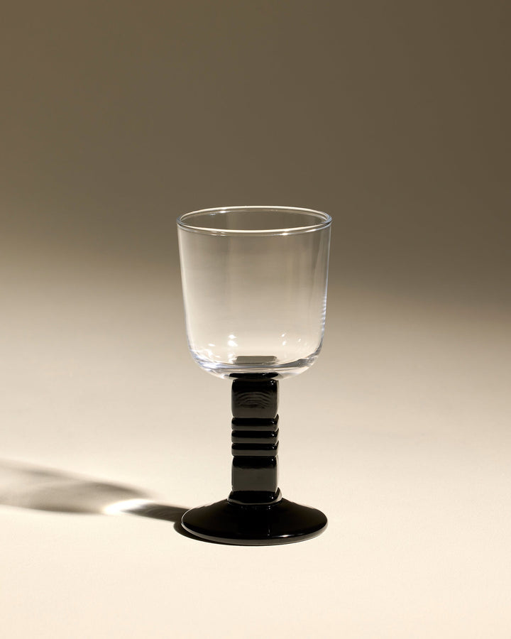 Verre à vin Pause - Noir