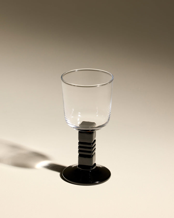 Verre à vin Pause - Noir