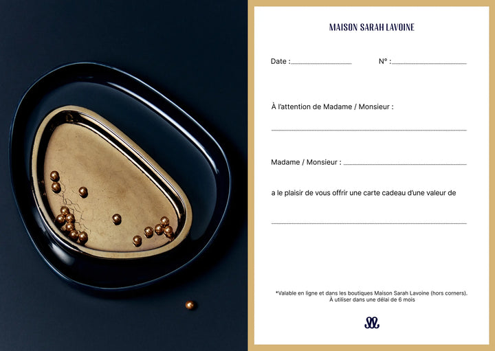 La E-Carte Cadeau Maison Sarah Lavoine